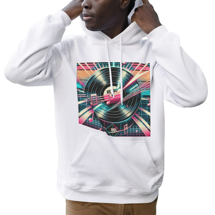 Retro Vinyl Hoodie 1982