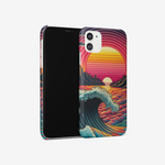 Kanagawa Retrowave Phone Case - Newretro.Net