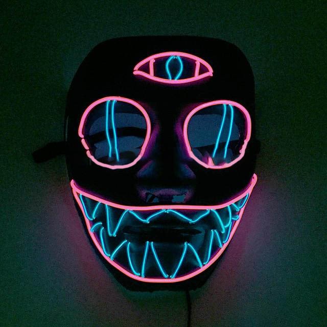 LED Party Mask - New Retro Streetwear Newretro.Net