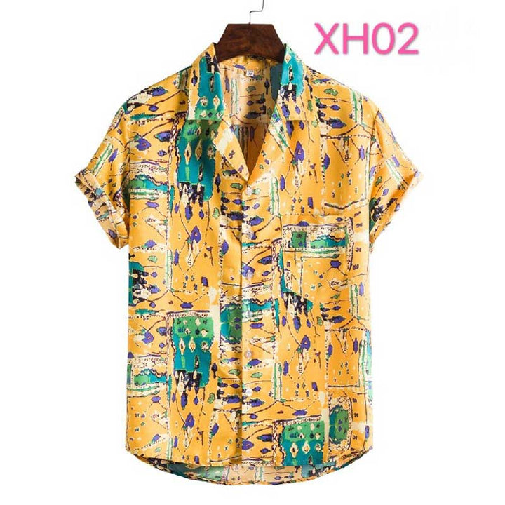 1982 Flamingo Floral Shirt - Newretro.Net