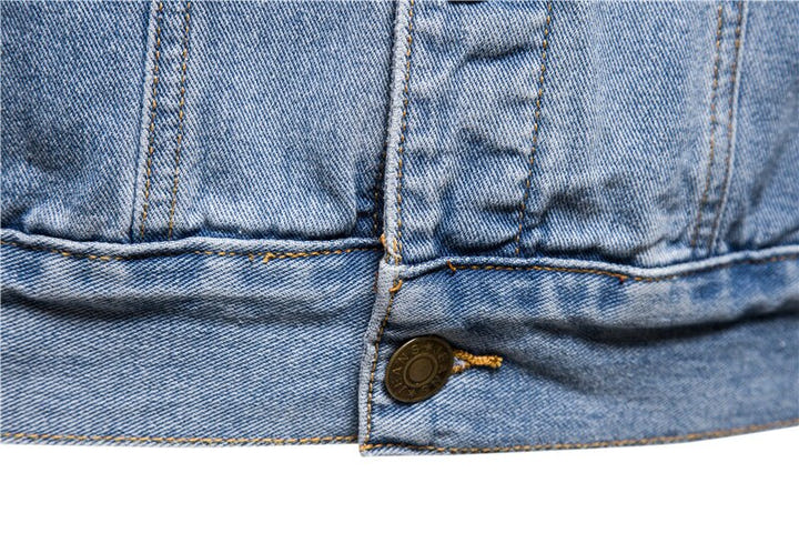 Retro Cotton Denim Jacket 1981 - Newretro.Net