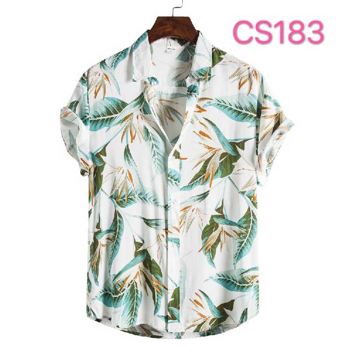 1982 Flamingo Floral Shirt - Newretro.Net