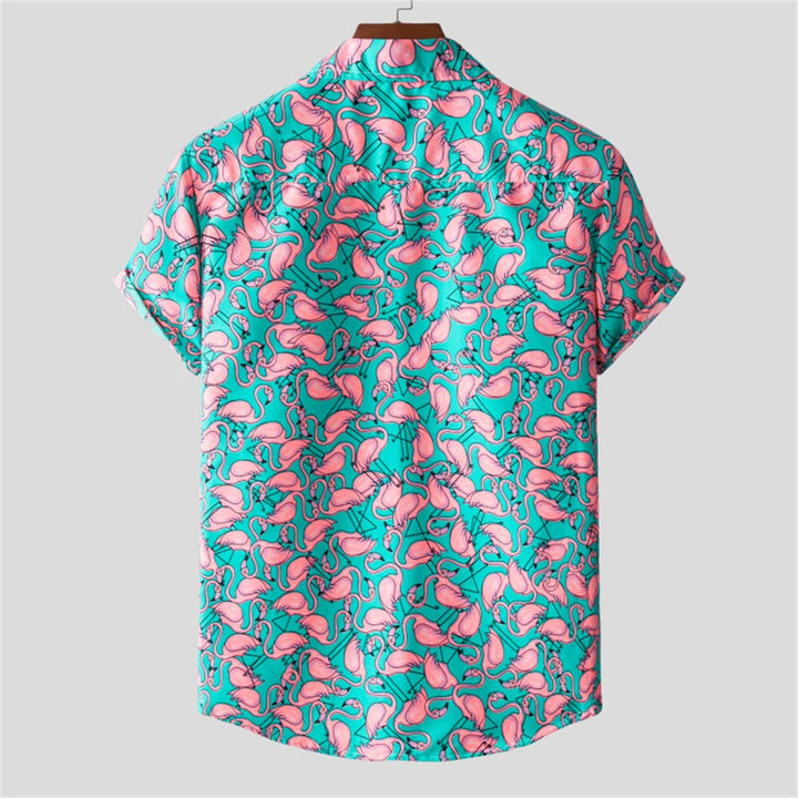 Miami Flamingo Shirt - Newretro.Net