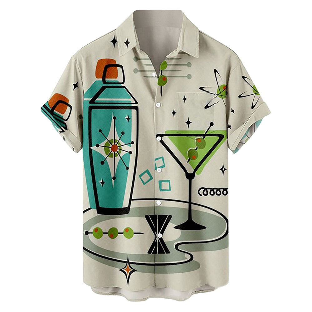 2022 Summer Hawaiian Men&#39;s Shirt Casual 3d Printed Shirts for Men/women Oversized Hombres Tee Shirt Men Clothing Vintage Camisa - Newretro.Net