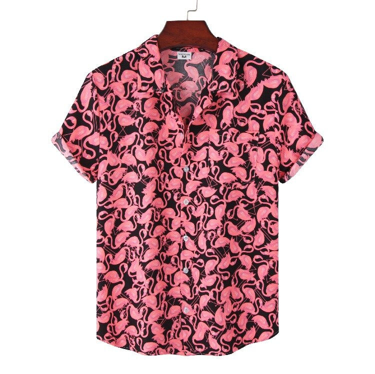 Miami Flamingo Shirt - Newretro.Net