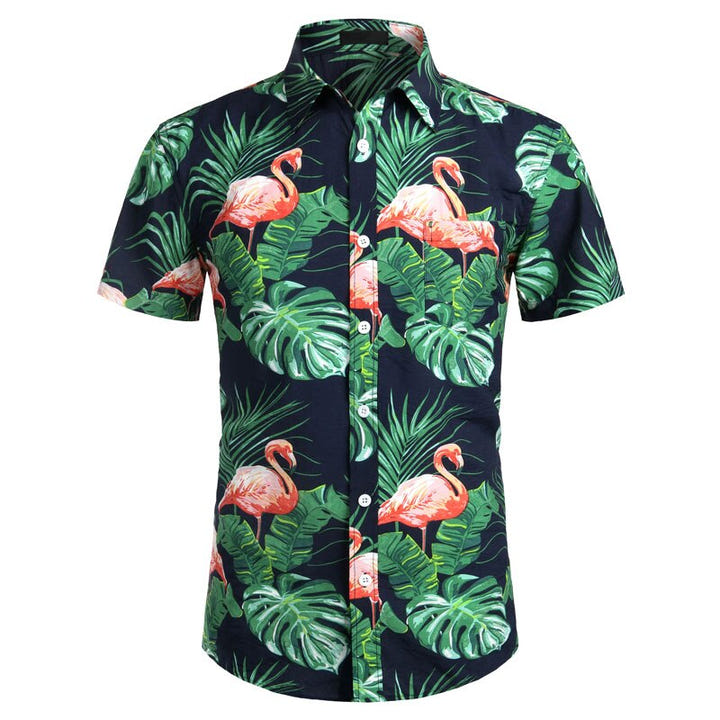 Venice Beach Shirt 1981, 80s Venice Beach tropical shirt, view 4