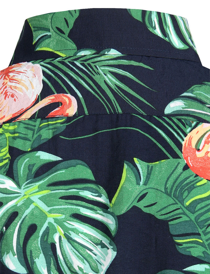 Venice Beach Shirt 1981, 80s Venice Beach tropical shirt, view 7