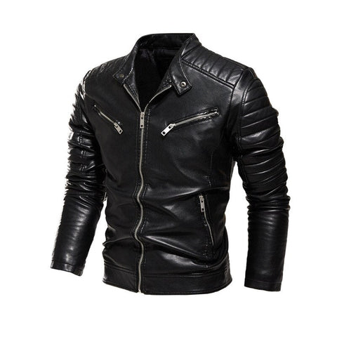 Retro Biker Jacket 1985