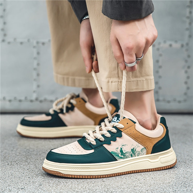 Retro Kanagawa Shoes - Newretro.Net