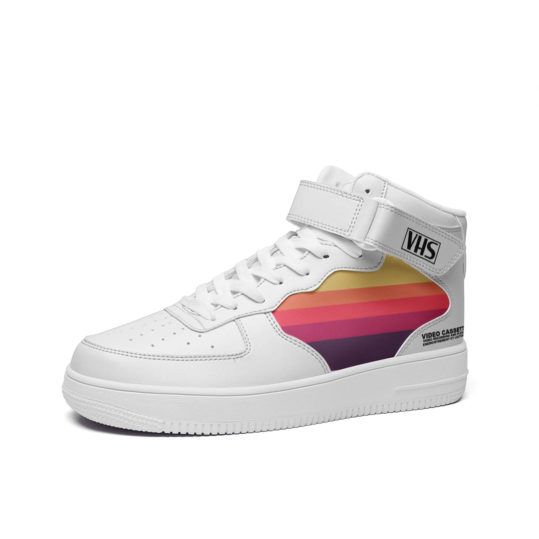 1981 VHS T-120 Retrowave Sneakers - Newretro.Net