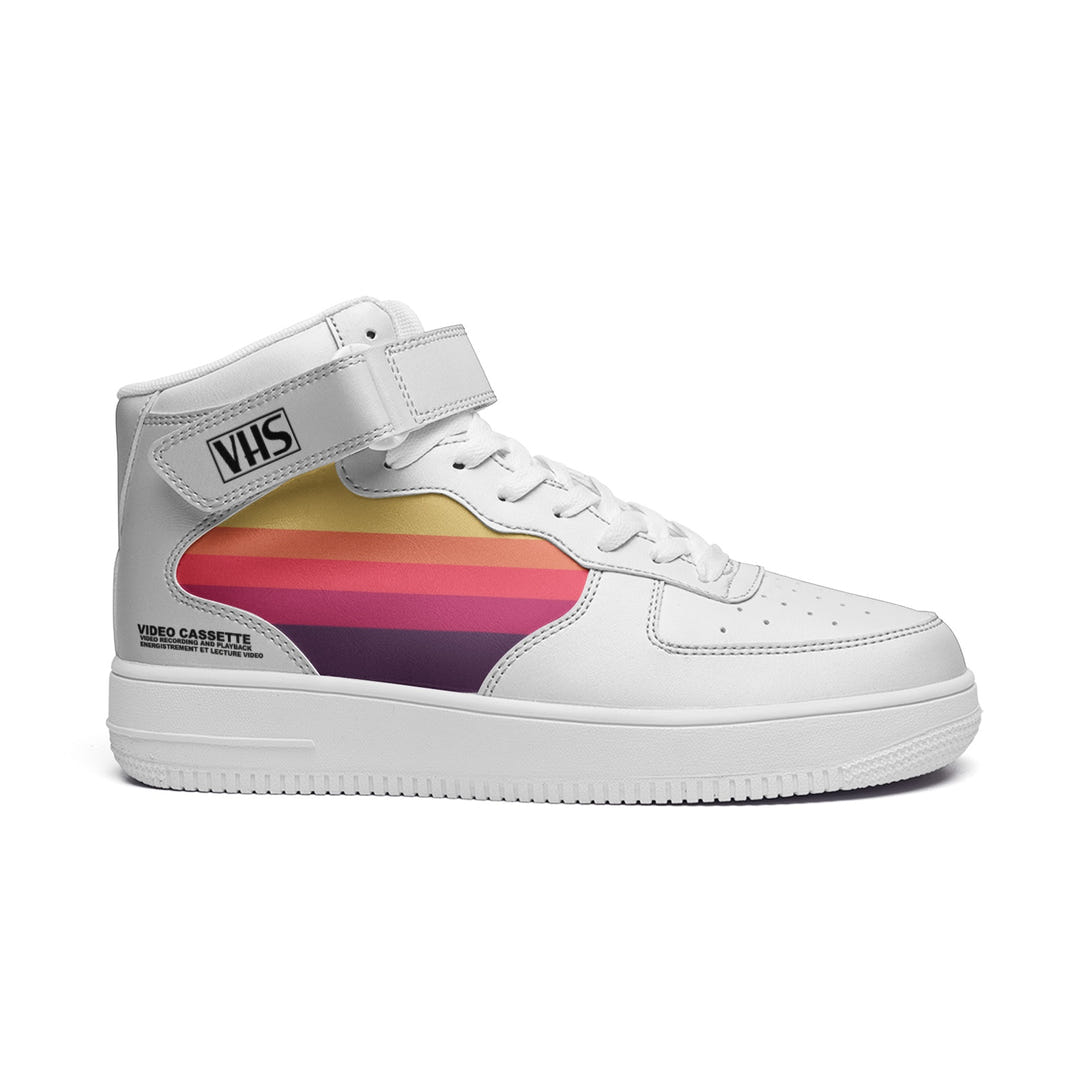 1981 VHS T-120 Retrowave Sneakers - Newretro.Net