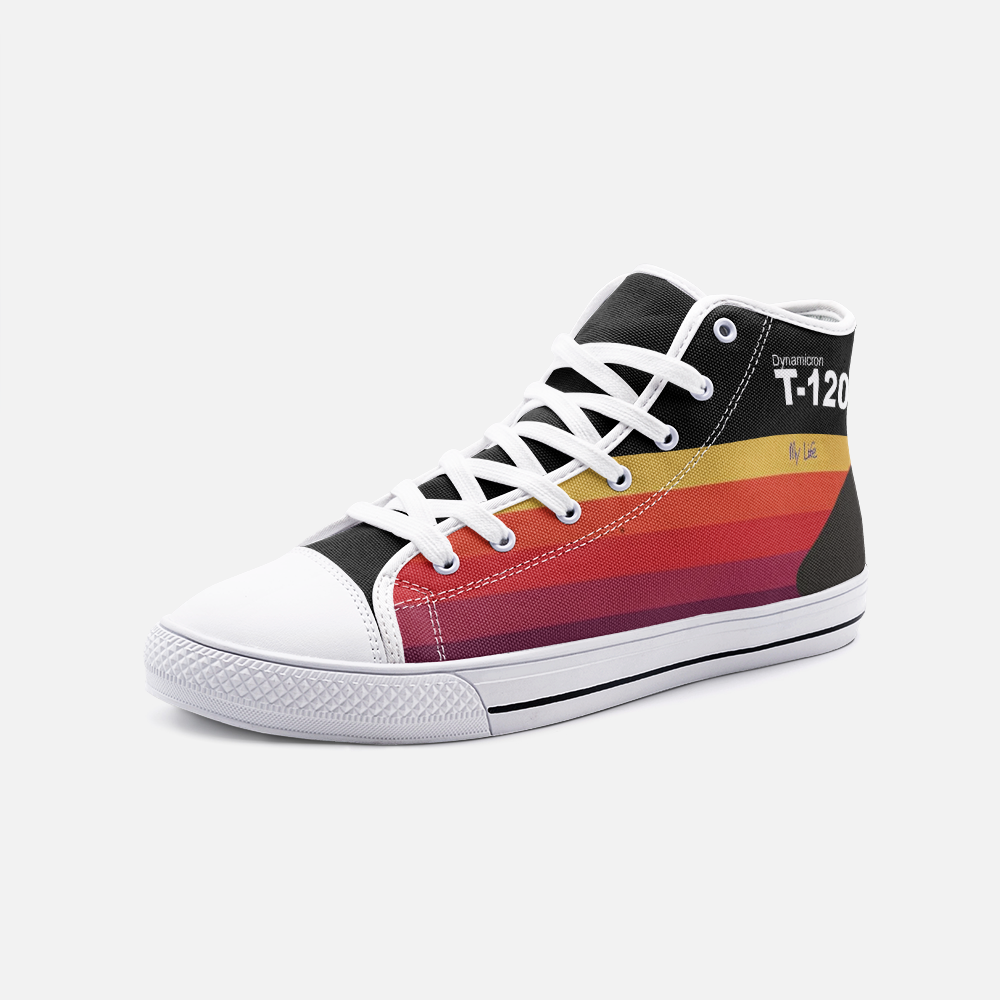 Unisex T-120 High Top Canvas Shoes - Newretro.Net