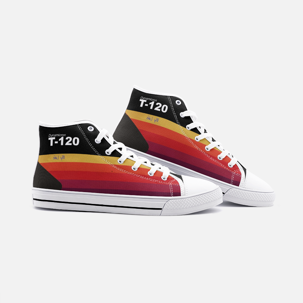 Unisex T-120 High Top Canvas Shoes - Newretro.Net