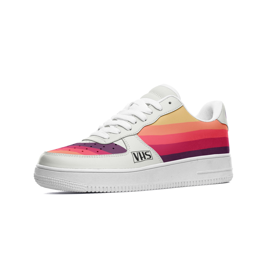 1988  Low Top VHS Retrowave Sneakers - Newretro.Net