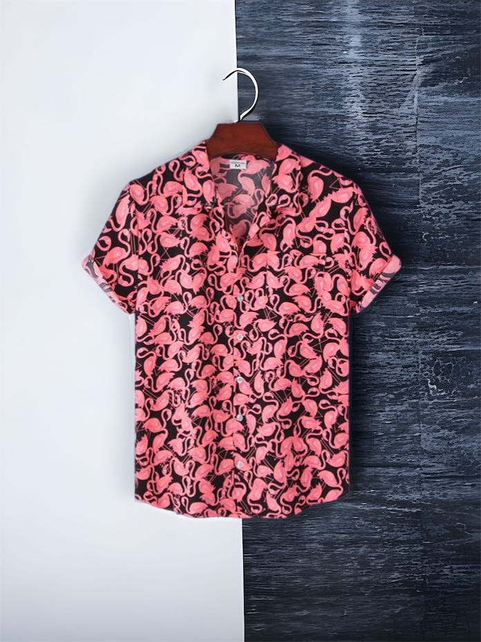 Pink Flamingo Shirt - Newretro.Net