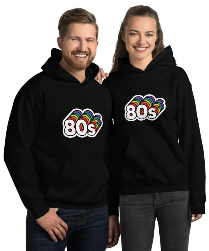 80s Unisex Hoodie - New Retro Streetwear Newretro.Net