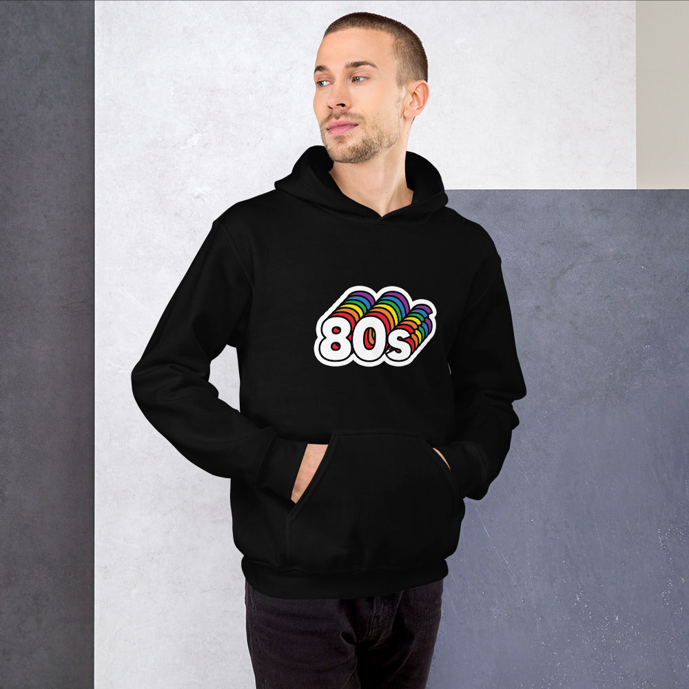 80s Unisex Hoodie - New Retro Streetwear Newretro.Net