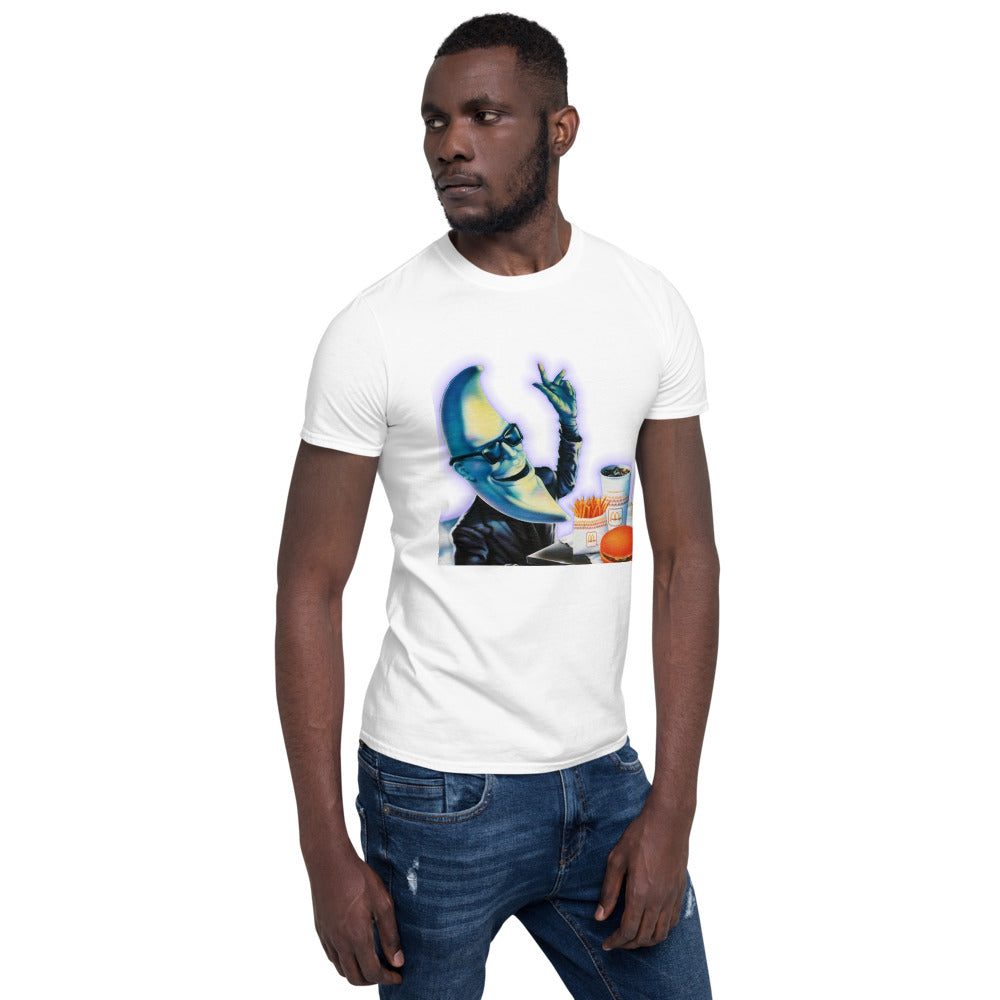 Mr. Moon Unisex T-Shirt - New Retro Streetwear Newretro.Net