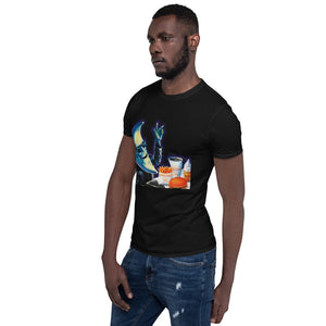 Mr. Moon Unisex T-Shirt - New Retro Streetwear Newretro.Net
