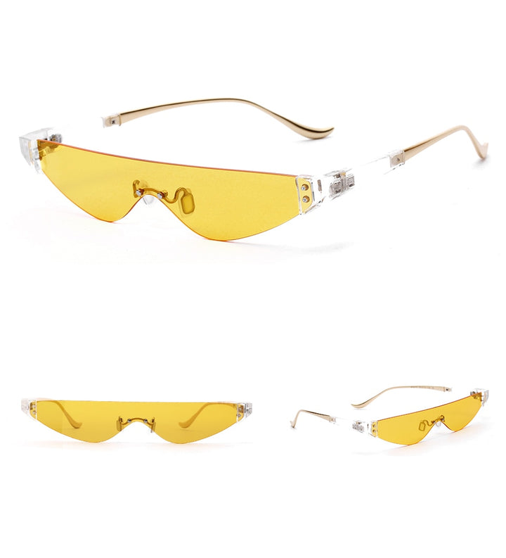 Unisex Triangle Retro Sunglasses - New Retro Streetwear Newretro.Net