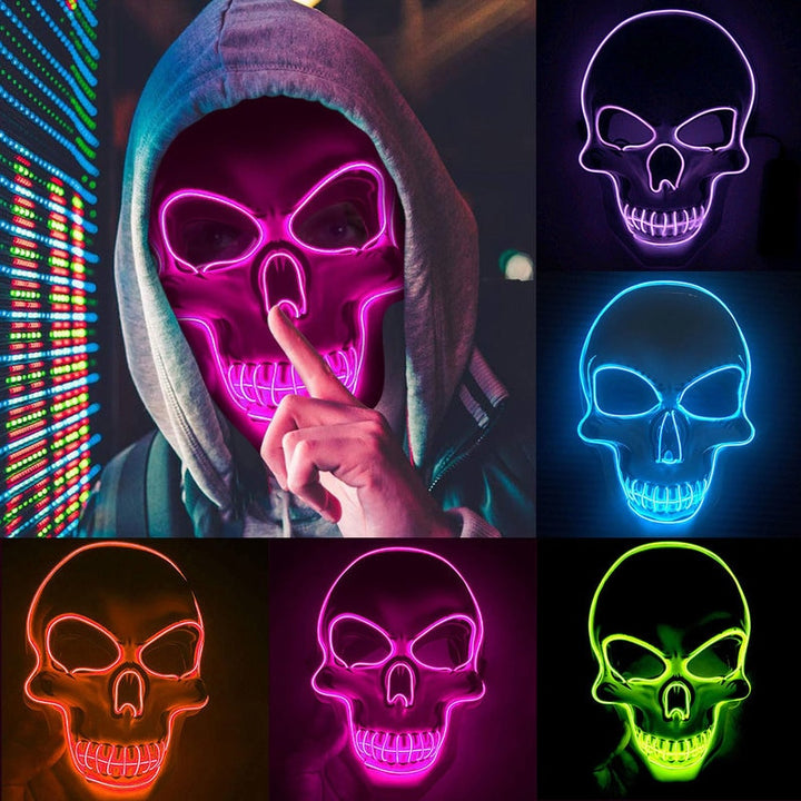 Synthwave Party Mask - New Retro Streetwear Newretro.Net