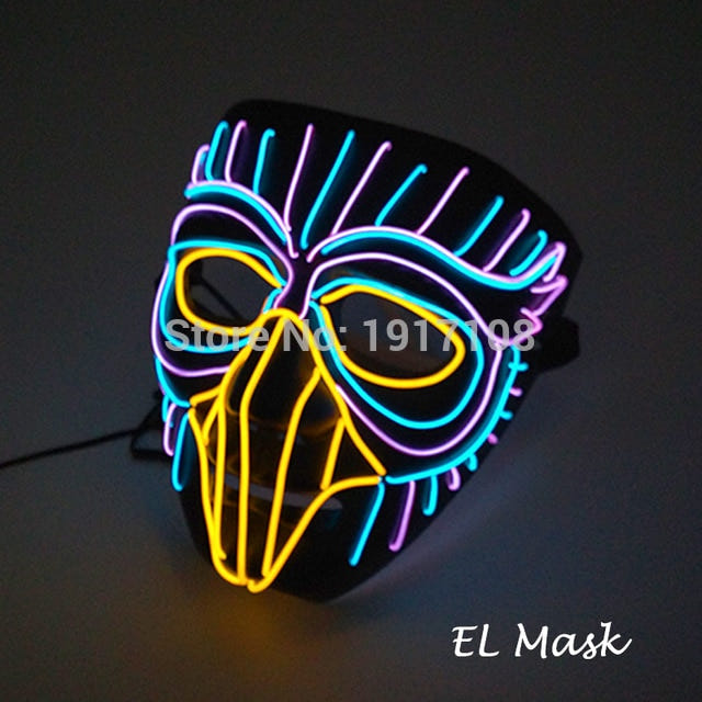 LED Party Mask - New Retro Streetwear Newretro.Net