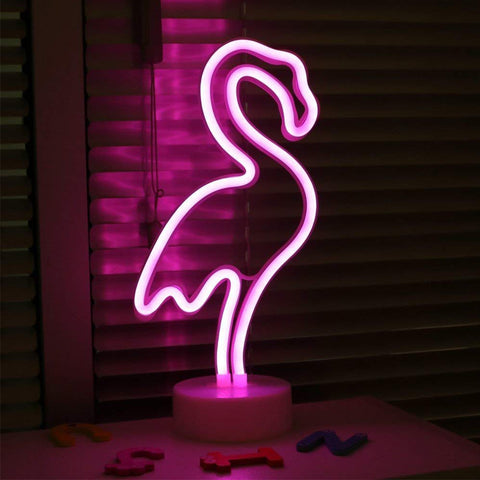 LED Neon Flamingo Sign
