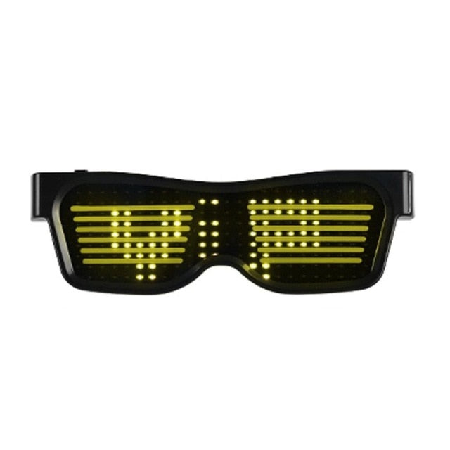 Bluetooth Control LED Glasses –