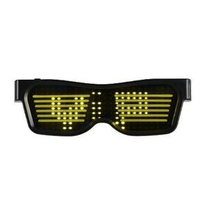 Bluetooth Control LED Glasses - New Retro Streetwear Newretro.Net