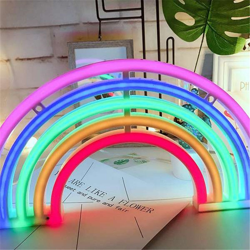 Neon Led Rainbow - New Retro Streetwear Newretro.Net