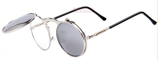 Merry's Steampunk Sunglasses Round - New Retro Streetwear Newretro.Net