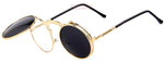 Merry's Steampunk Sunglasses Round - New Retro Streetwear Newretro.Net