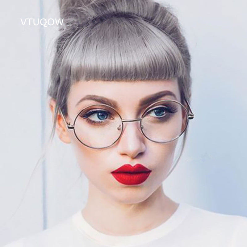 Fashion Vintage Round Sunglasses - New Retro Streetwear Newretro.Net