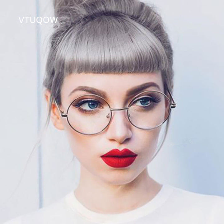 Fashion Vintage Round Sunglasses - New Retro Streetwear Newretro.Net