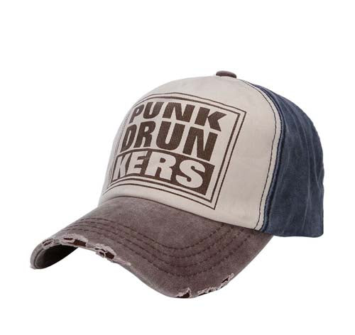 Punk Drunkers Baseball Cap - New Retro Streetwear Newretro.Net