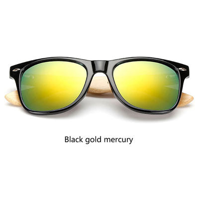 Retro Bamboo Sunglasses - New Retro Streetwear Newretro.Net