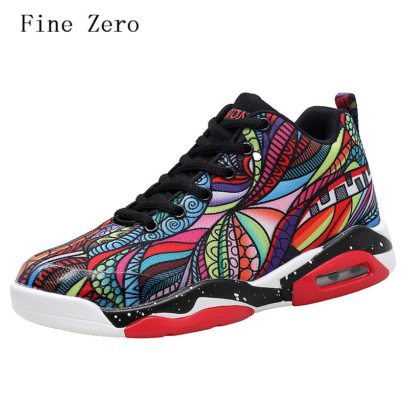 Fine Zero Men Comfortable Trainers Shoes - New Retro Streetwear Newretro.Net