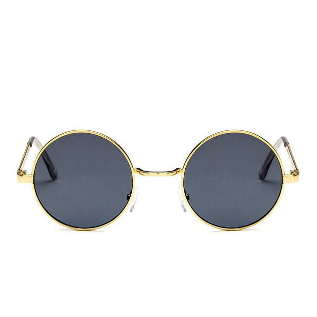 Fashion Vintage Round Sunglasses - New Retro Streetwear Newretro.Net