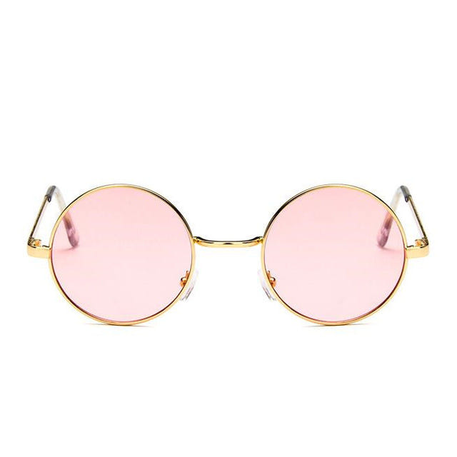Fashion Vintage Round Sunglasses - New Retro Streetwear Newretro.Net