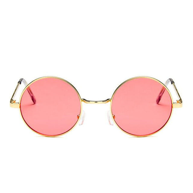Fashion Vintage Round Sunglasses - New Retro Streetwear Newretro.Net