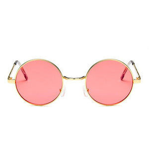 Fashion Vintage Round Sunglasses - New Retro Streetwear Newretro.Net