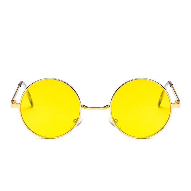 Fashion Vintage Round Sunglasses - New Retro Streetwear Newretro.Net