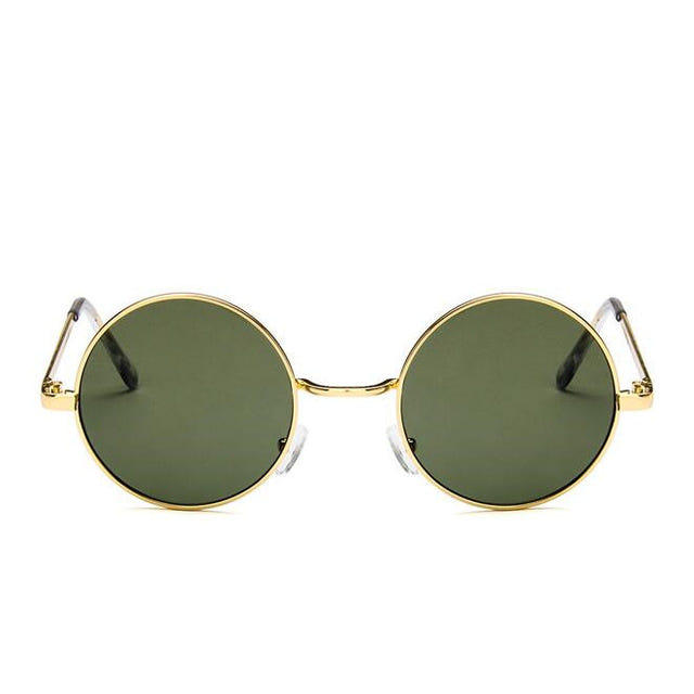 Fashion Vintage Round Sunglasses - New Retro Streetwear Newretro.Net