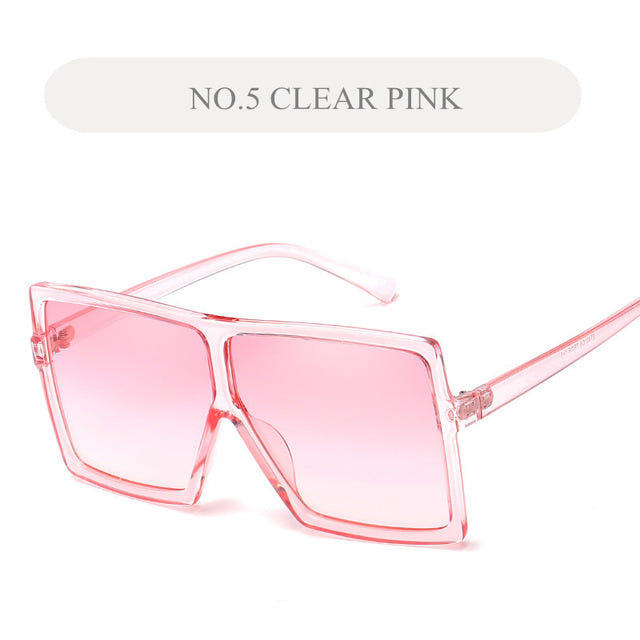 Oversized Large Square Sunglasses - New Retro Streetwear Newretro.Net