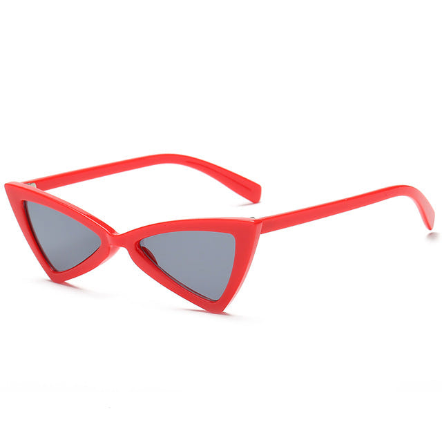 Triangle Black Ladies Sunglass - New Retro Streetwear Newretro.Net