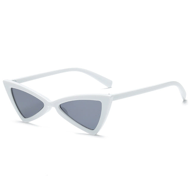 Triangle Black Ladies Sunglass - New Retro Streetwear Newretro.Net