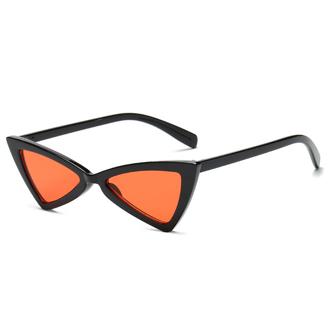 Triangle Black Ladies Sunglass - New Retro Streetwear Newretro.Net