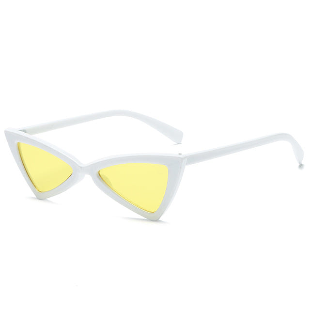 Triangle Black Ladies Sunglass - New Retro Streetwear Newretro.Net