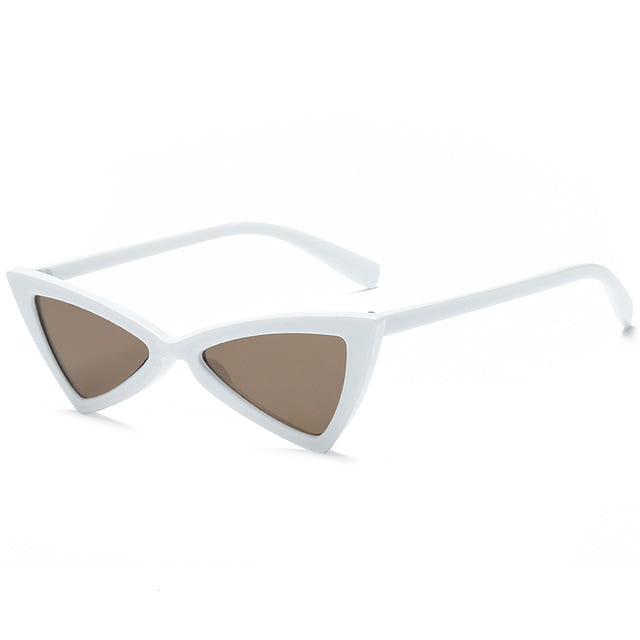 Triangle Black Ladies Sunglass - New Retro Streetwear Newretro.Net