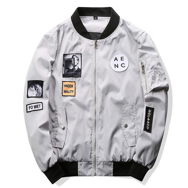 Bomber Jacket Retro Patch Designs - New Retro Streetwear Newretro.Net